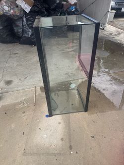 Glass Reptile Terrarium Enclosure with Mesh Top