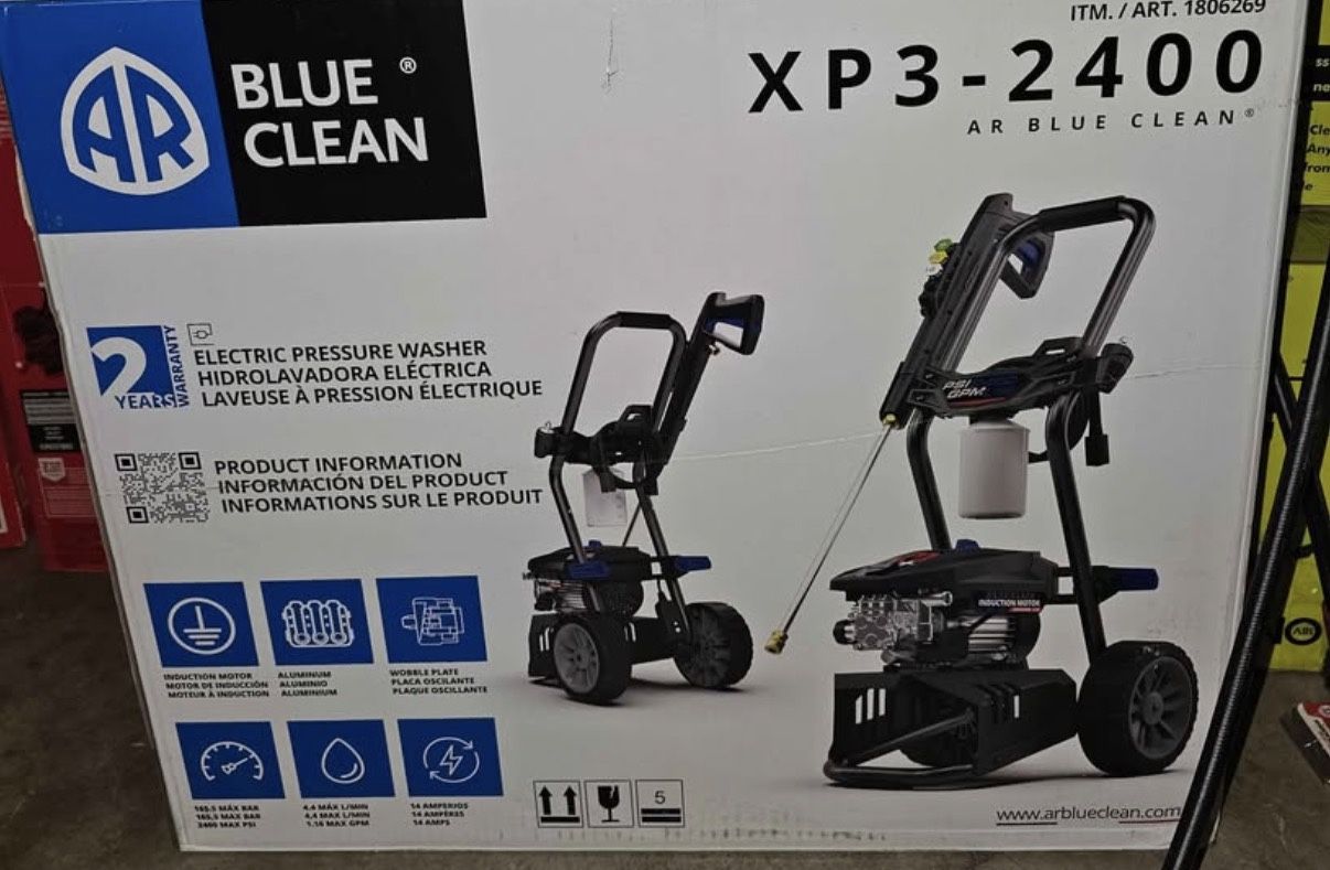 Blue Clean 2400 psi pressure washer
