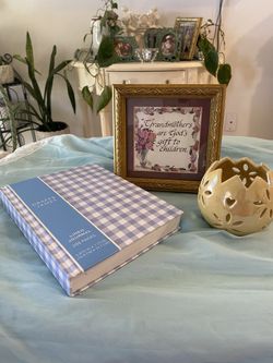GRANDMOTHER PICTURE FRAME/ JOURNAL/CANDLE HOLDER