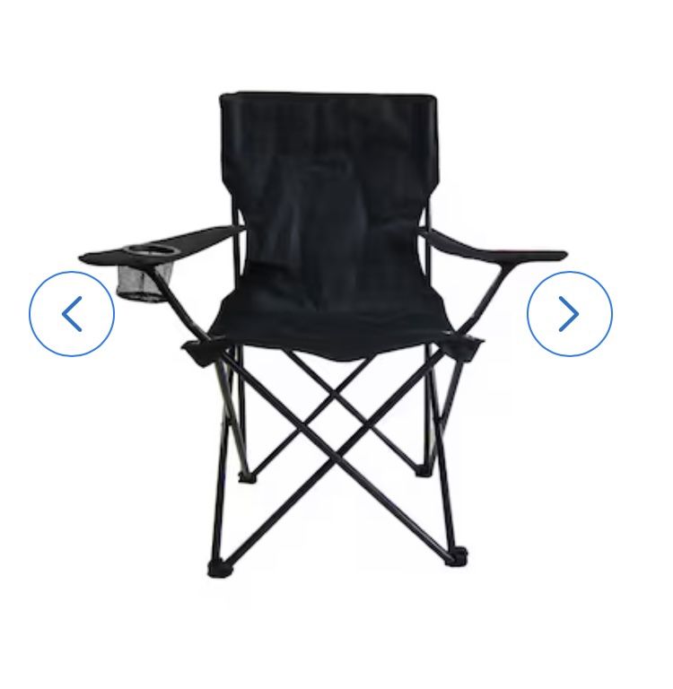 Vendo 2 Sillas de Camping COLOR: NEGRO Y AZUL