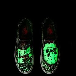 Vans Glow in the Dark horror collection
