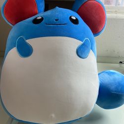 Pokémon Squishmallow Marill 14”