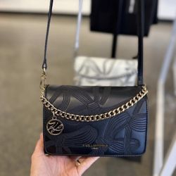 Karl Lagerfeld Leather Crossbody Bag