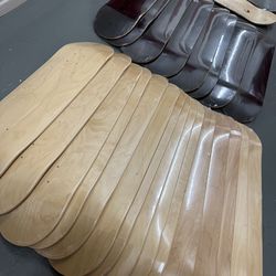 Skateboard decks and prebuilt