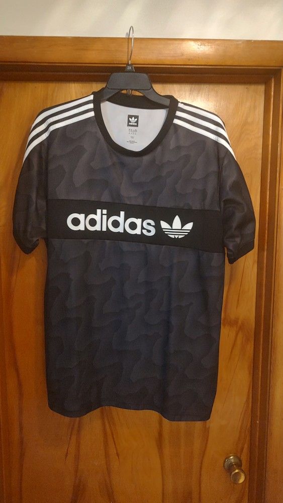 Adidas 3 Stripe Camo Shirt