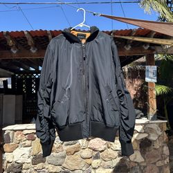 Pacsun Bomber Jacket W Hood XL