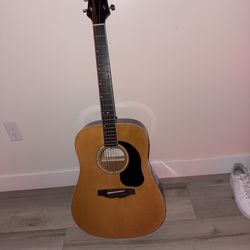 Mitchel motion d150 dreadnout acoustic guitar natural