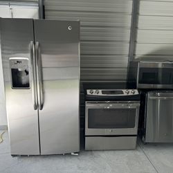 Stainless Steel Kitchen Appliances 