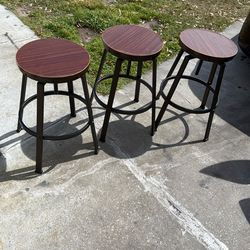 Modern Wooden Barstool