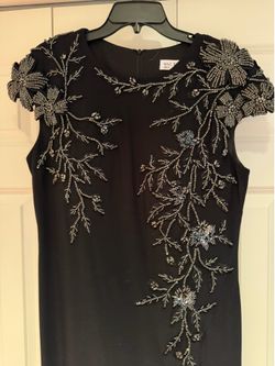 Designer Black Gown