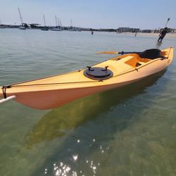 Kayak And Cart, 14' Heritage Sea Dart 