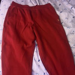 Red Polo Pants