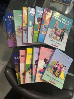 Baby sitters little sister books 14 pc