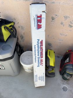Weather-All Polyethylene Plastic Sheeting – $25