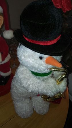 Musical snowman