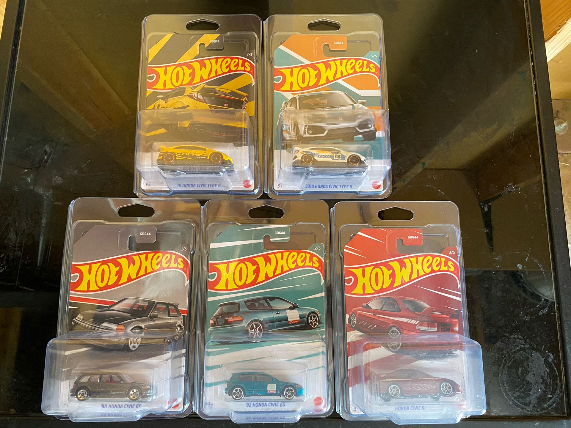 Hot Wheels Honda Series Full Set