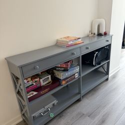 Console Table with storage