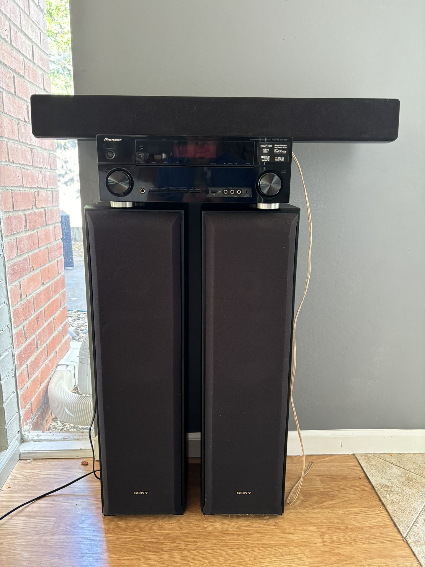 Home Stereo System  Pioneer + Sony