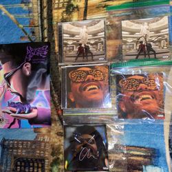 The Weeknd After Hours Signed CD Covers, CDs, and Lollipops 