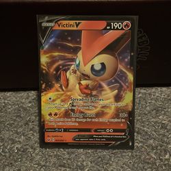 Victini V Pokémon Card
