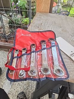 Proto SAE offset ratchet wrench set