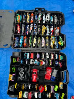 Hot wheels box with a car
