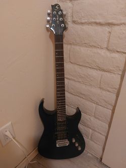 Samick Greg Bennett Design Interceptor Electric Guitar (Black)