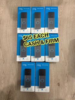 New sealed Ring Battery Doorbell 2K - Retinal 2K with Wide-Angle Video, up to 6x Enhanced Zoom, 2-Way Talk - Speckled Gray