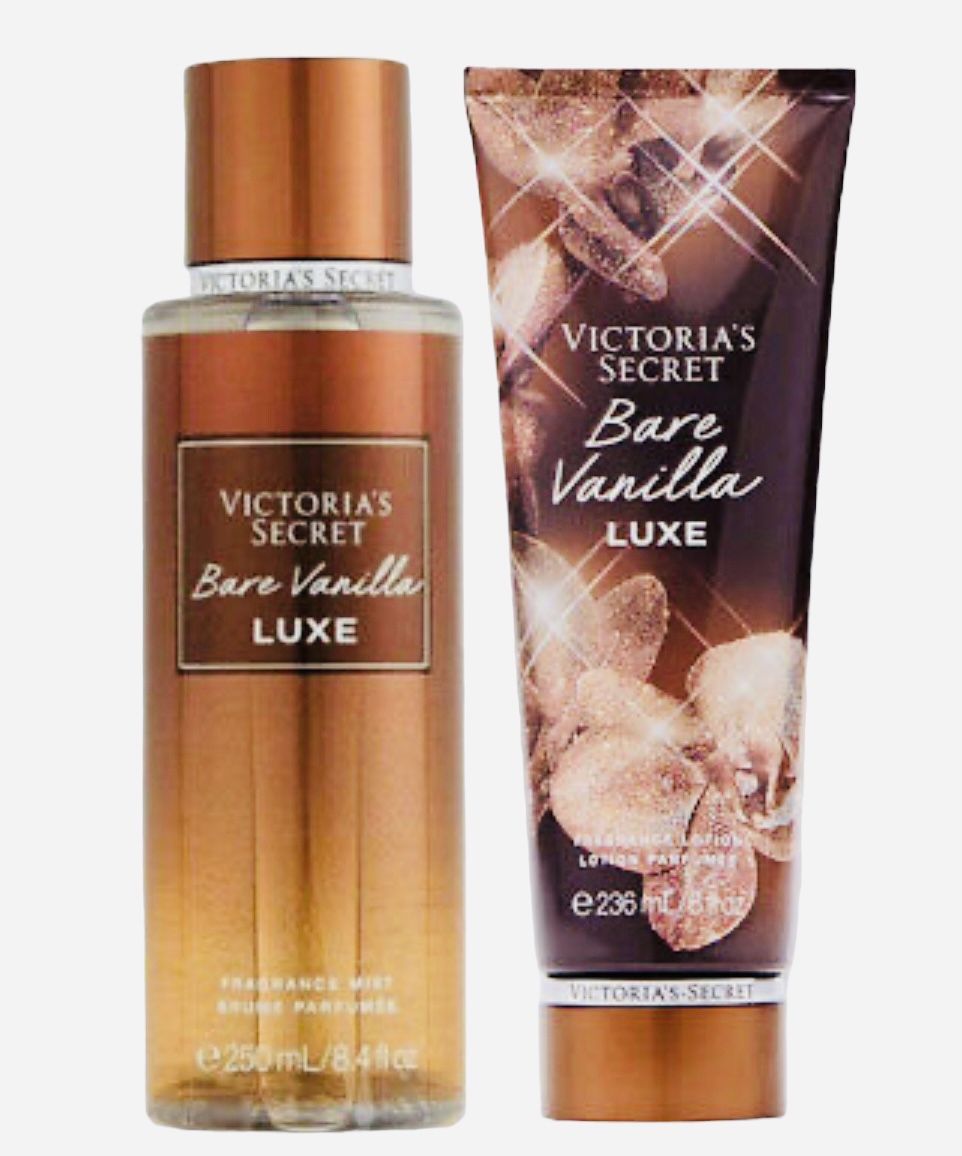 Victoria’s Secret Bare Vanilla Luxe Fragrance Mist And Lotion  250ml/8.4oz 