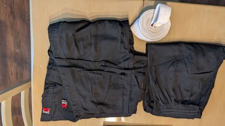 Martial Arts GI and belt-$10 like new