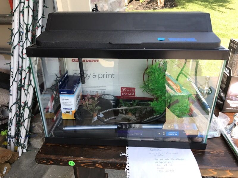 10 gal fish aquarium