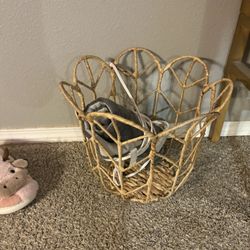Small Wood Basket