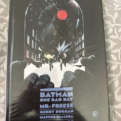Batman One Bad Day Mr Freeze Novel Still Sealed