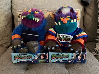 My Pet Monster & My Football Monster Plush Set