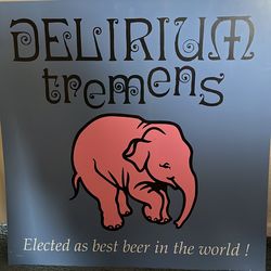 Delirium Beer Sign