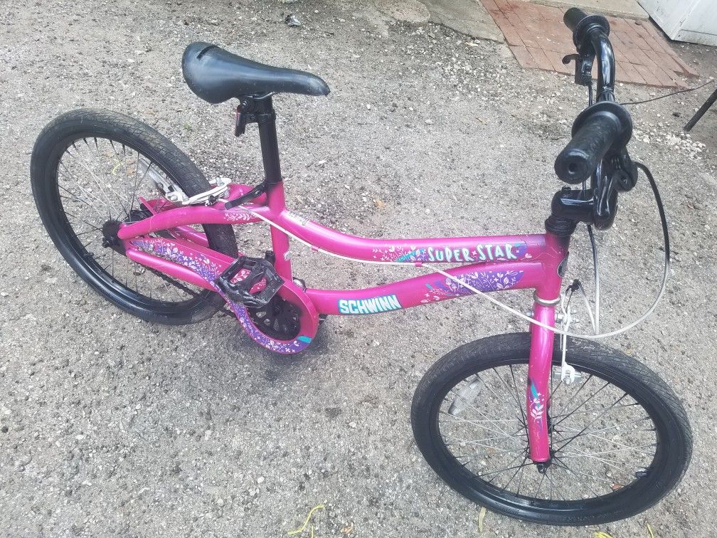 20 inch Schwinn superstar bmx bike