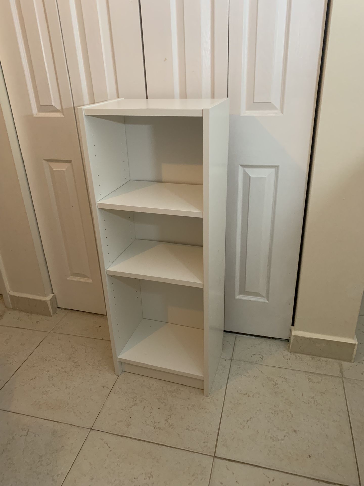 IKEA Billy Bookcase White 15 3/4x11x34 3/4 “