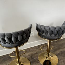 ✨ Luxury Velvet Bar Stools – Set of 2 ✨ $— 120 Nolensville / Nashville Area