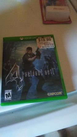 Resident evil 4 Xbox one