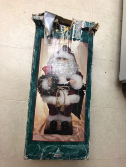 Christmas Santa Claus deluxe animated Santa