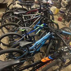 Trek specialized giant GT polygon mountain bikes, road bikes all ready to ride today starting at 300