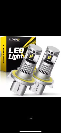 Auxito Led Headlights Q16 Series (White) High And Low Beam Fits 9008,H13