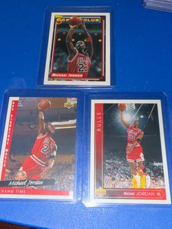 Michael Jordan - Upper Deck - Topps - skybox Basketball Trading Cards
