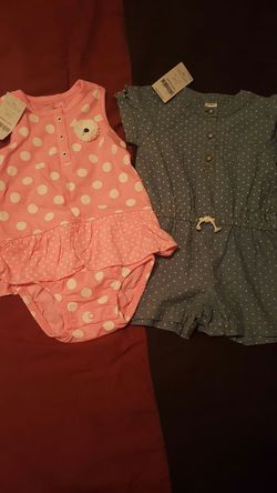 Carter's Rompers Size 18 mos.