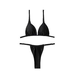 Bikini Sets for Women,Triangle Trendy Womens 2 Piece Cheeky Bikini,Brazilian Sexy String Tanning Thong Bikini Medium