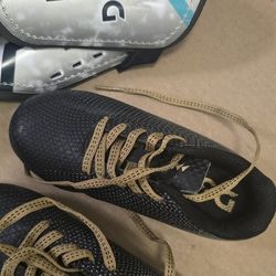 Kids Soccer Bundle – Cleats + Shin Guards