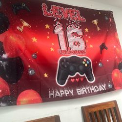 16 Birthday Decorations