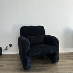 Corduroy Fabric Accent Chair