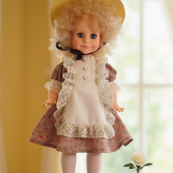 VINTAGE 1977 16” VOGUE BRIKETTE DOLL BY LESNEY PRODUCTS IN ORIGINAL OPEN BOX!