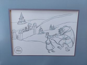 Disney's Beauty & The Beast Drawing
